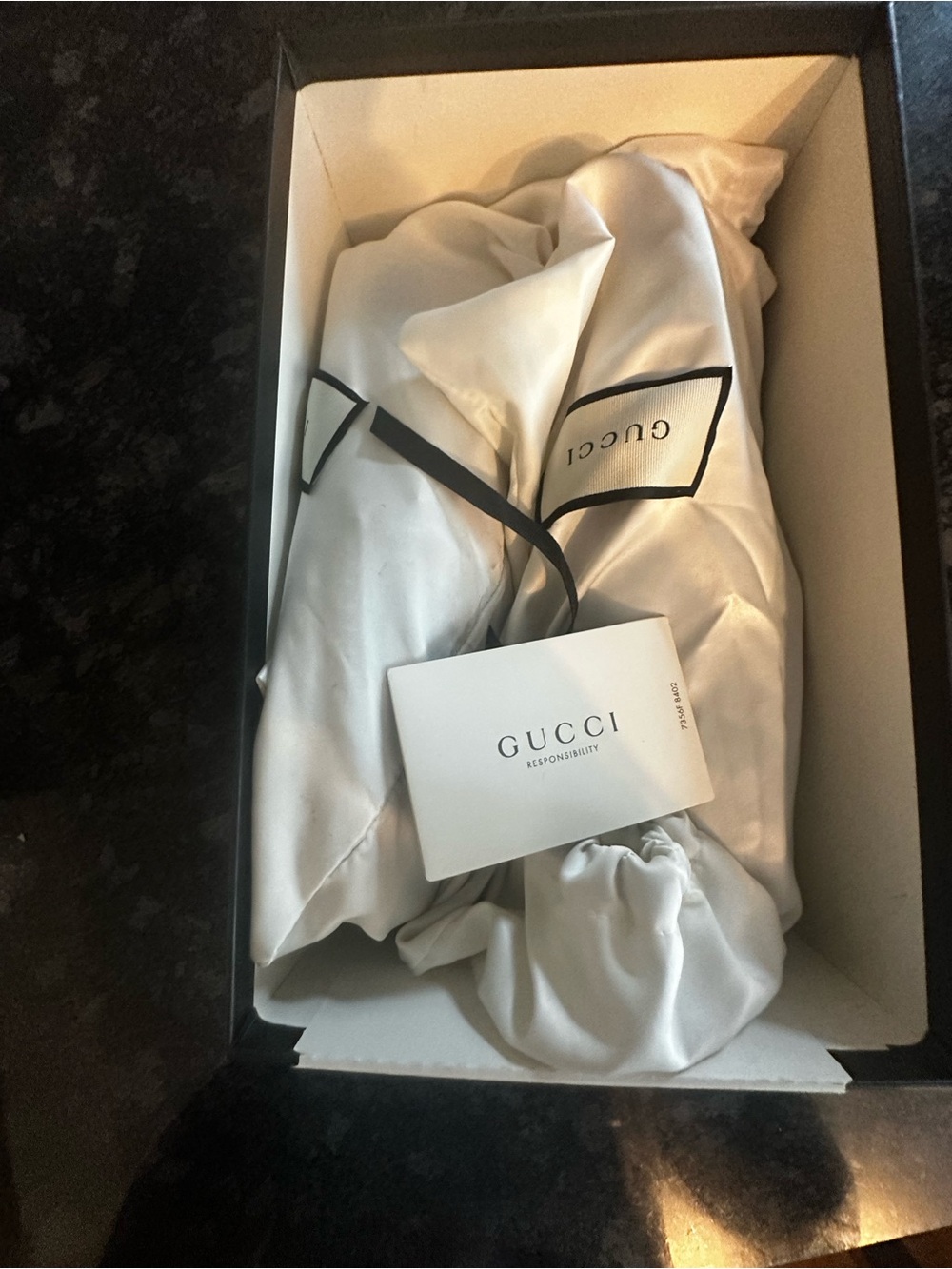 Gucci Black Embossed Leather Espadrilles with Jute Trim - Picture 11 of 11